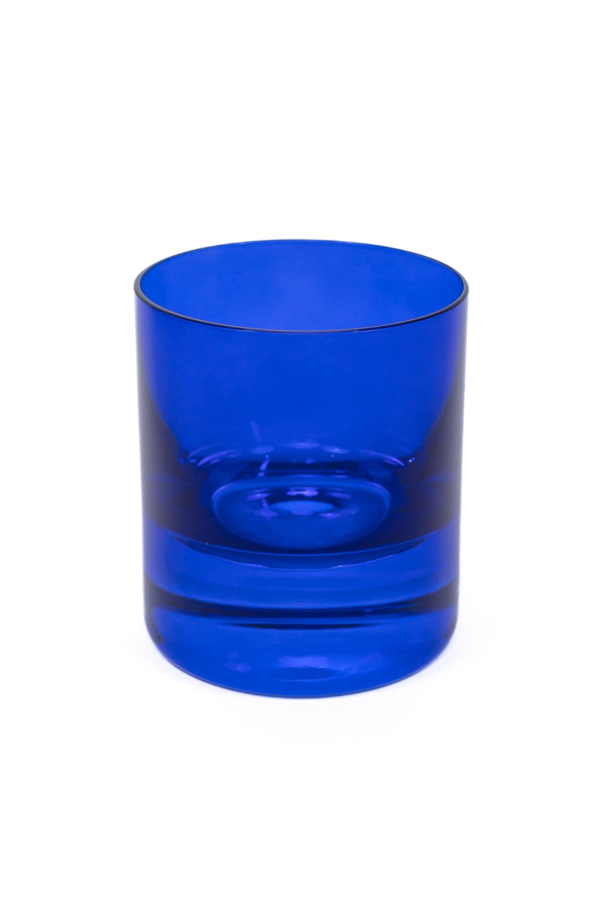 Estelle Colored Rocks Glass - Set of 6 {Royal Blue}