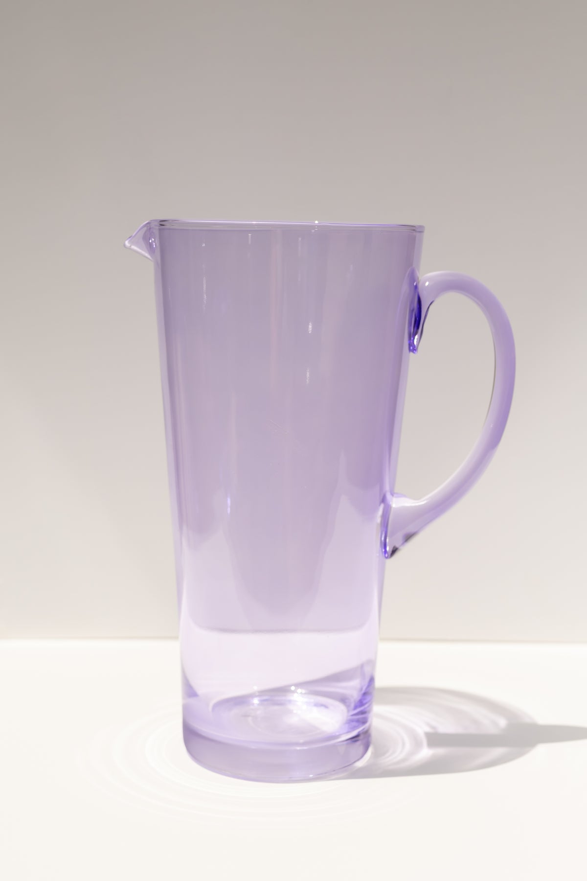 Estelle Colored Drink Pitcher - {Lavender}