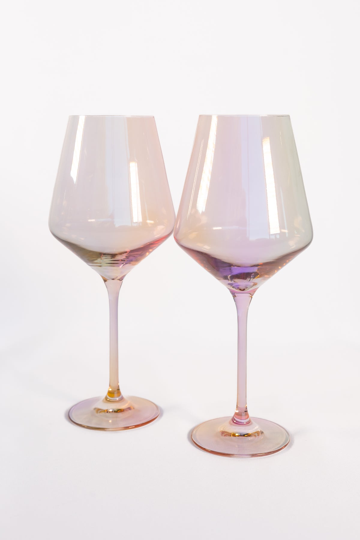 Estelle Colored Wine Stemware - Set of 2 {Iridescent}