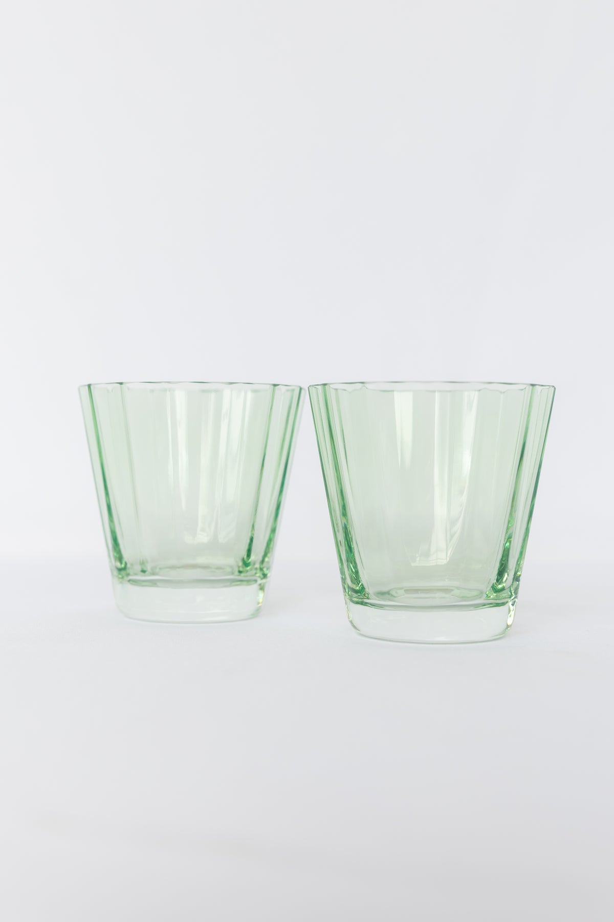 Estelle Colored Sunday Low Balls - Set of 2 {Mint Green}