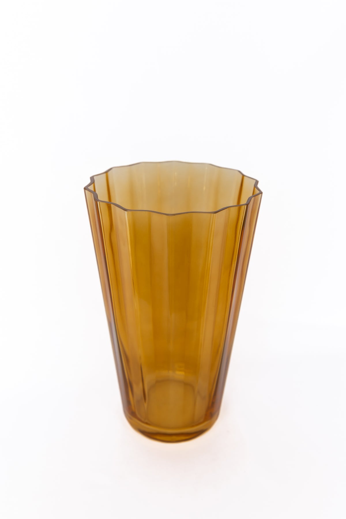 Estelle Colored Sunday Vase - {Butterscotch}