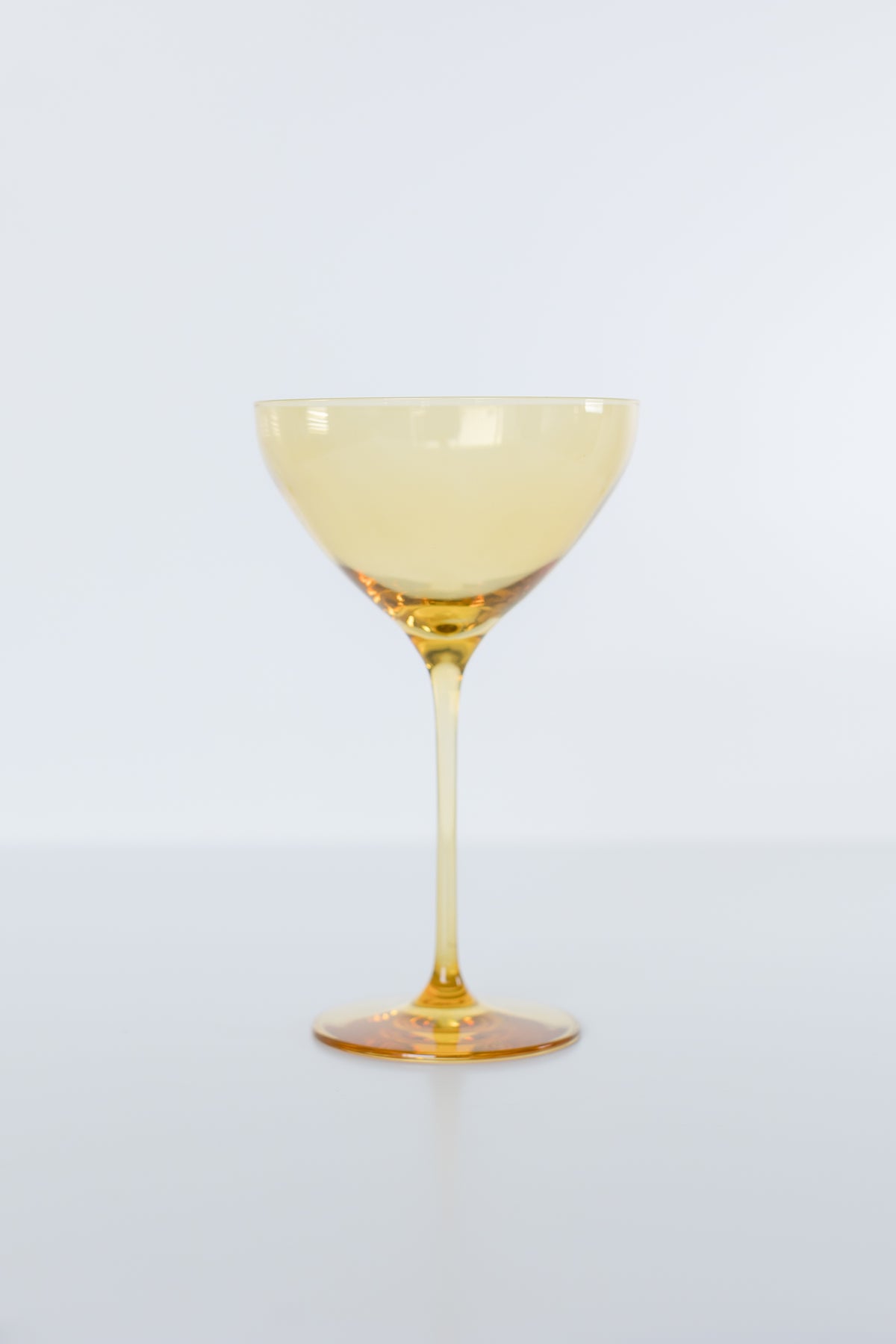 Estelle Colored Martini Glass - Set of 2 {Yellow}