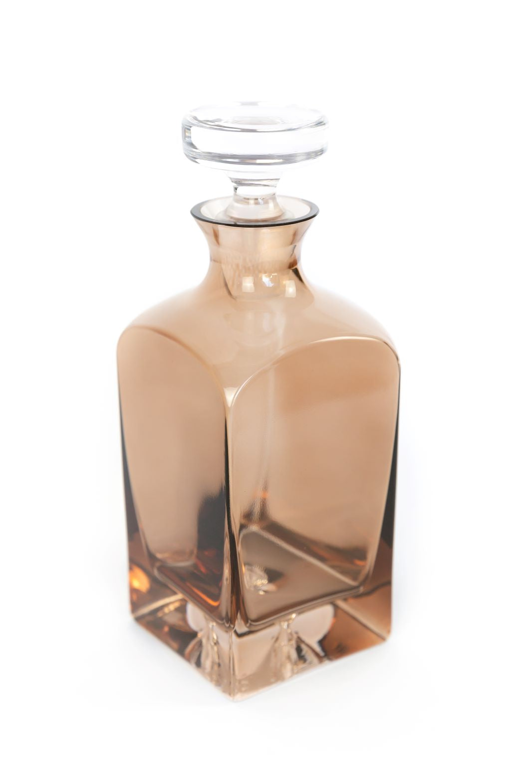 Estelle Colored Decanter- Heritage {Mocha Mousse (Our Amber Smoke)}