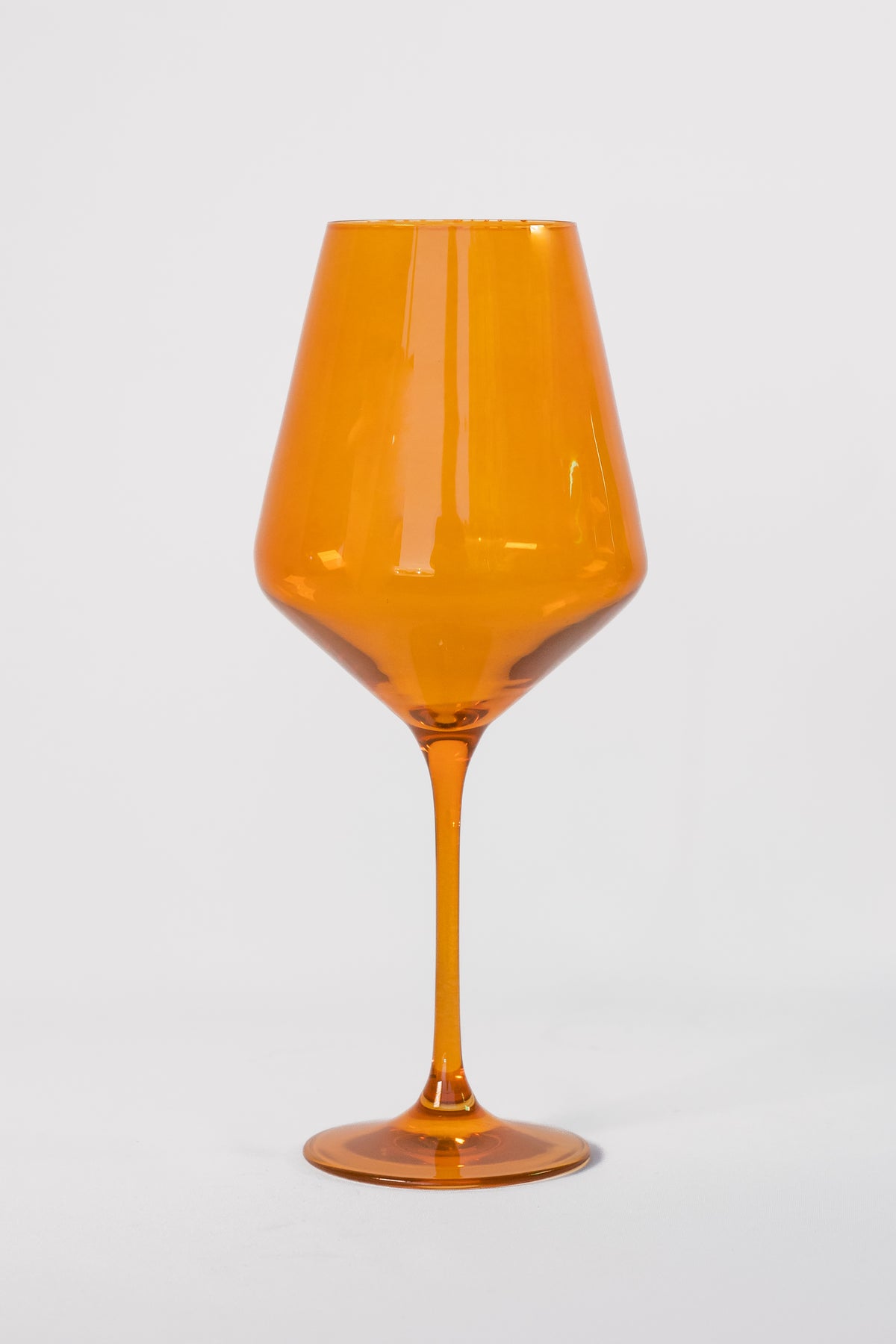 Estelle Colored Wine Stemware - Set of 2 {Butterscotch}