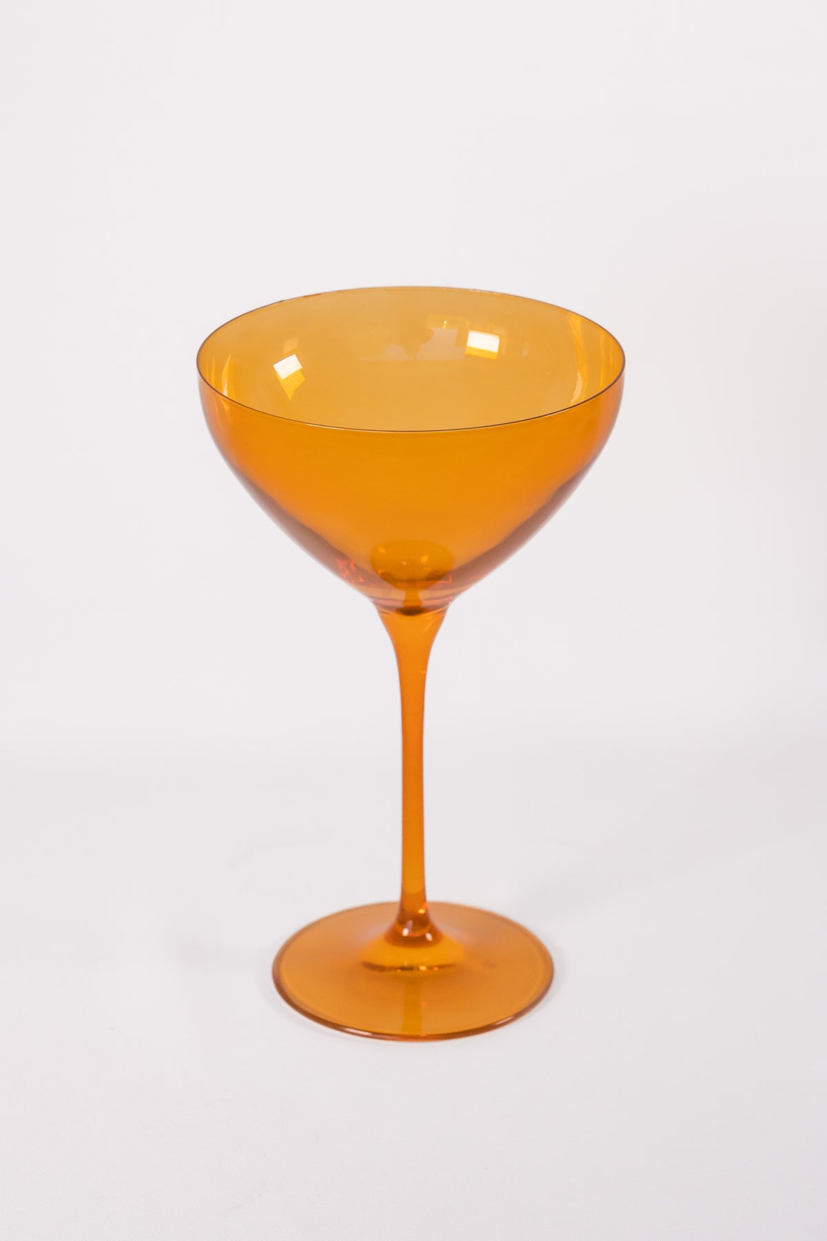 Estelle Colored Martini Glass - Set of 6 {Butterscotch}
