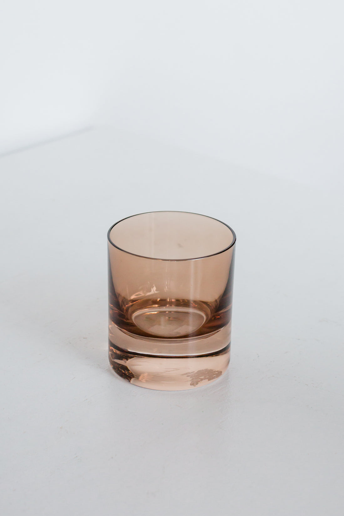 Estelle Colored Rocks Glass - Set of 6 {Mocha Mousse (Our Amber Smoke)}