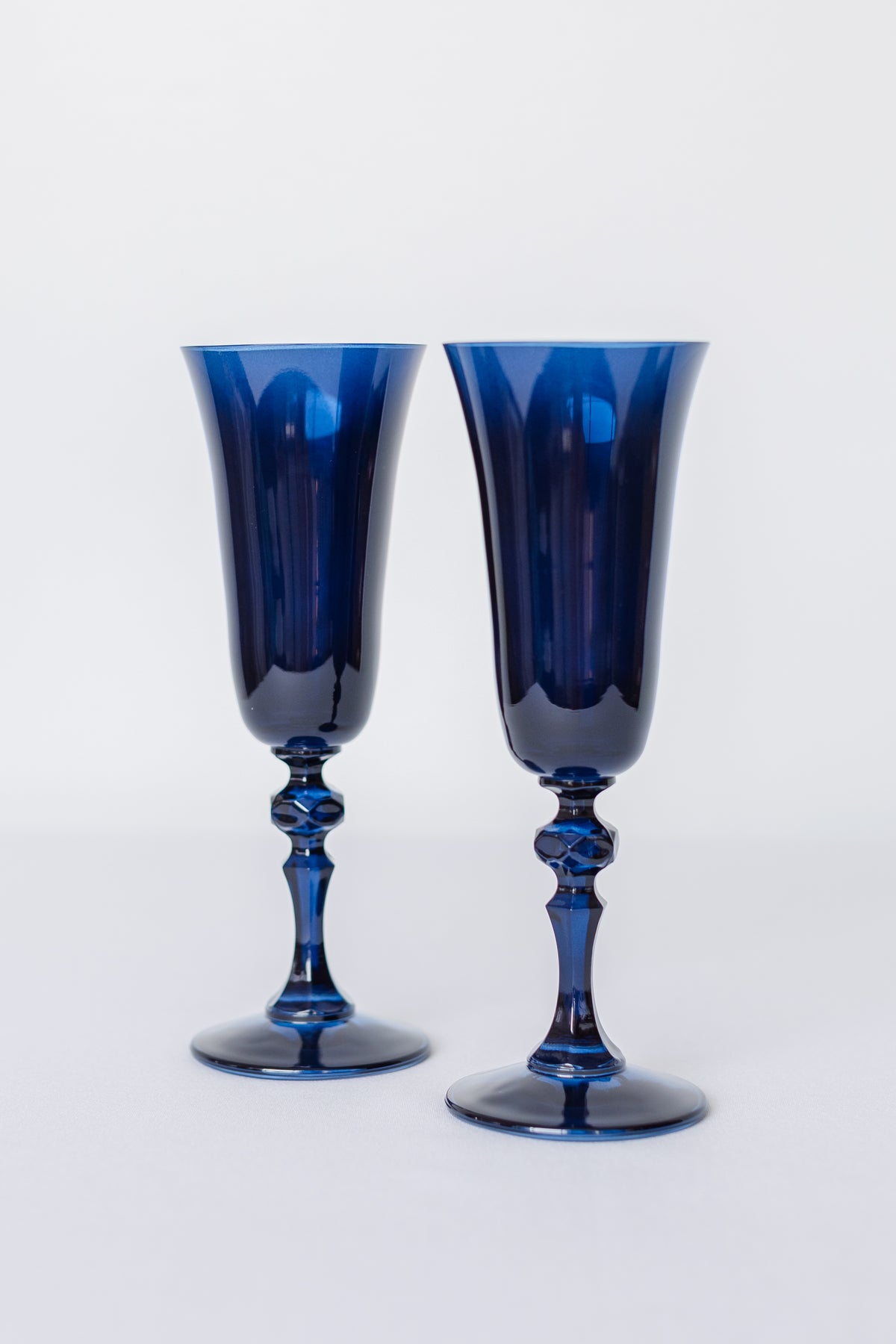 Estelle Colored Regal Flute - Set of 2 {Midnight Blue}