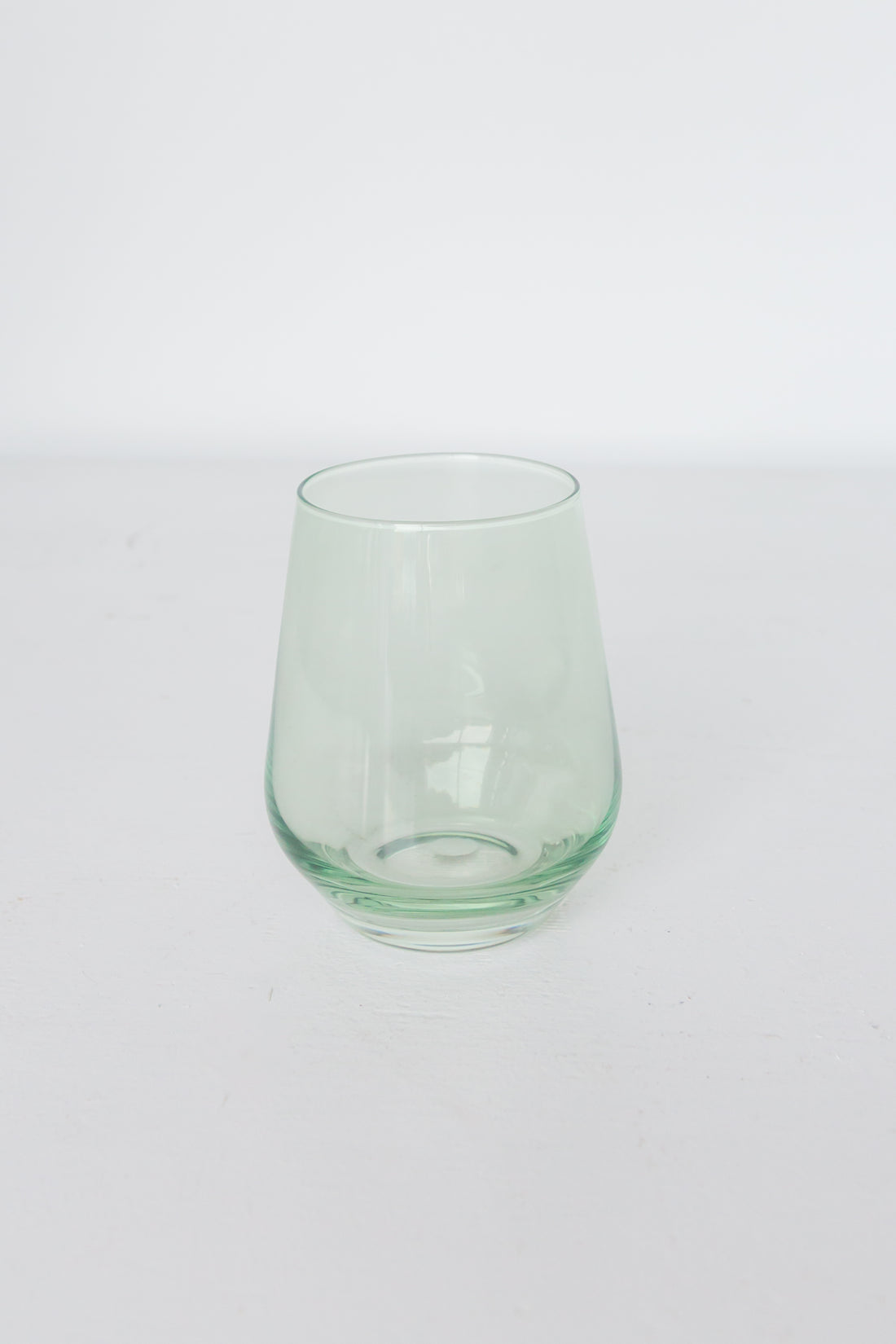 Estelle Colored Wine Stemless - Set of 6 {Mint Green}