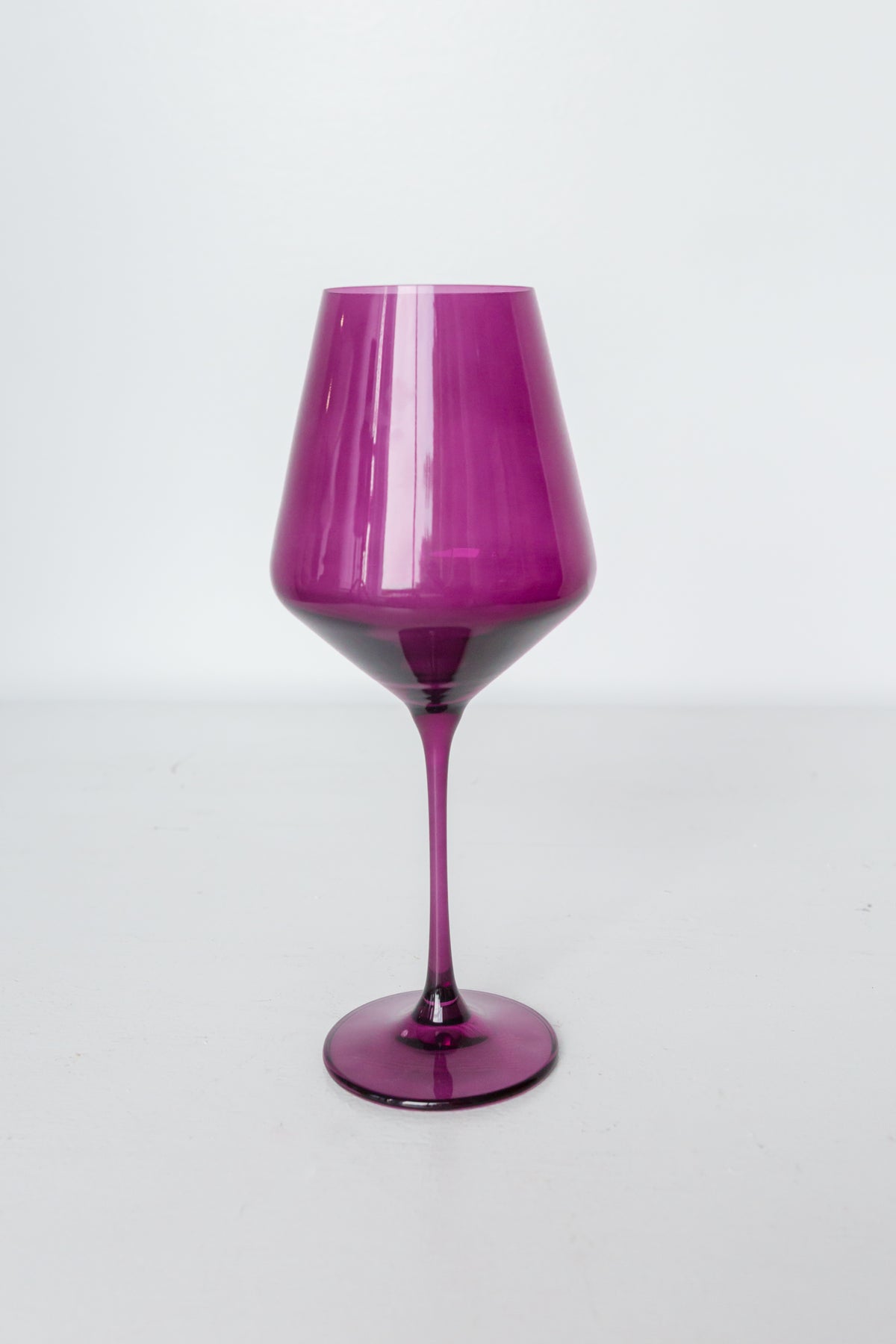 Estelle Colored Wine Stemware - Set of 2 {Amethyst}