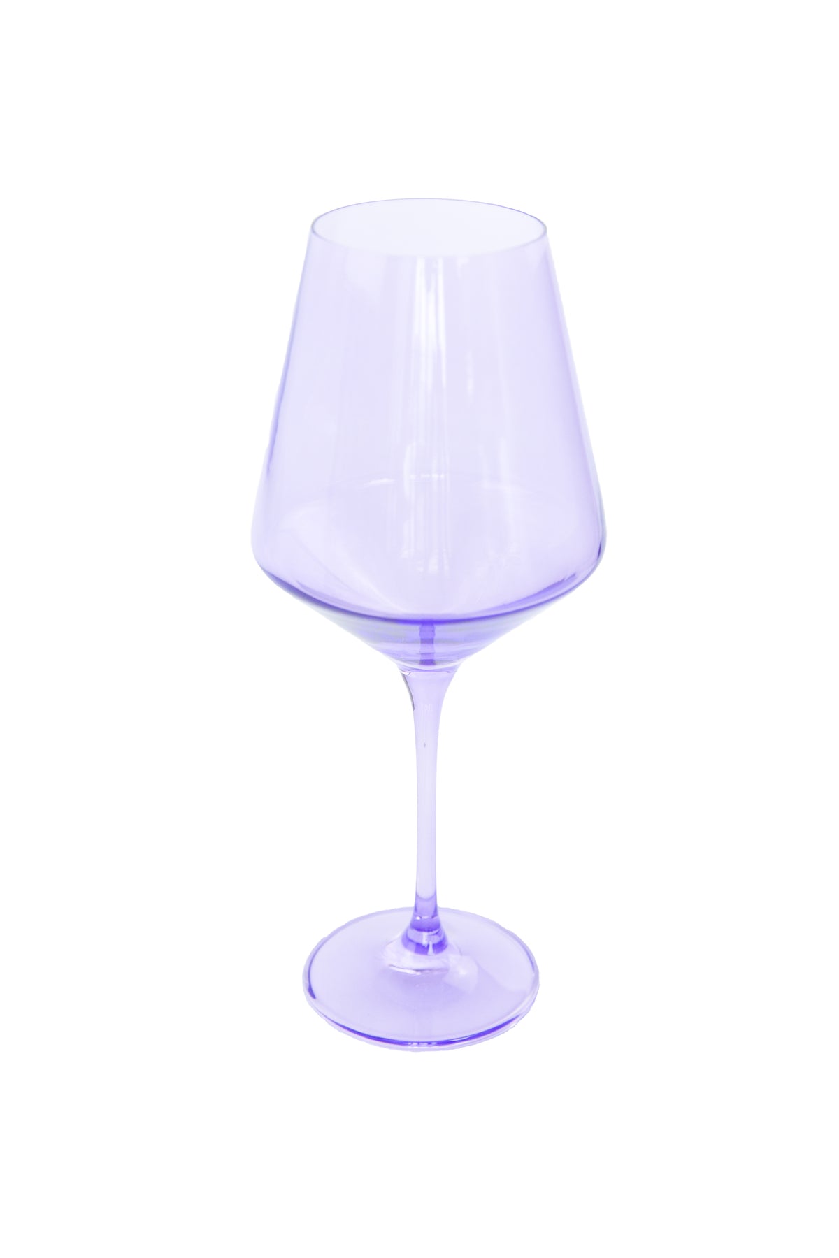 Estelle Colored Wine Stemware - Set of 2 {Lavender}