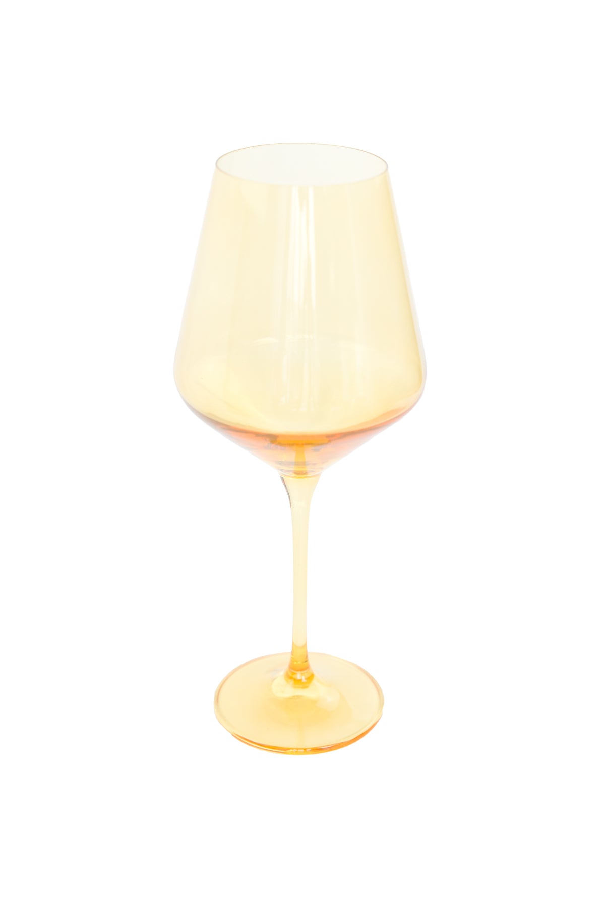 Estelle Colored Wine Stemware - Set of 2 {Yellow}