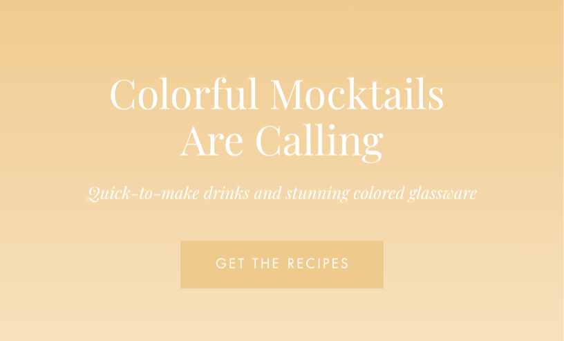 Colorful Mocktails Are Calling