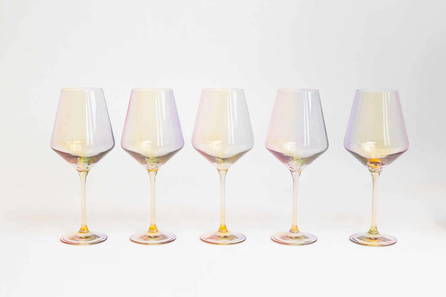 New Arrival: Iridescent Stemware