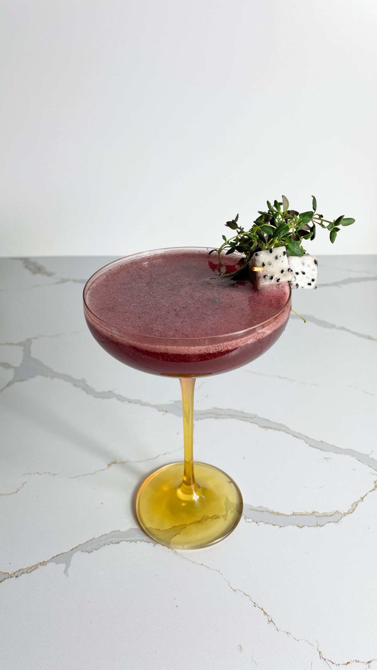 Dragonfruit Mocktini