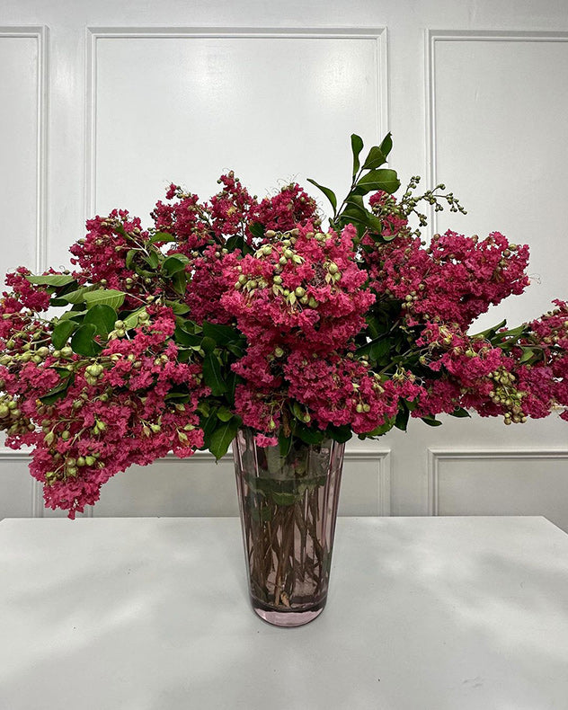 Crepe Myrtle Branch Flower Arrangement