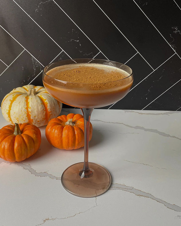 Pumpkin Spice Espresso Mocktini