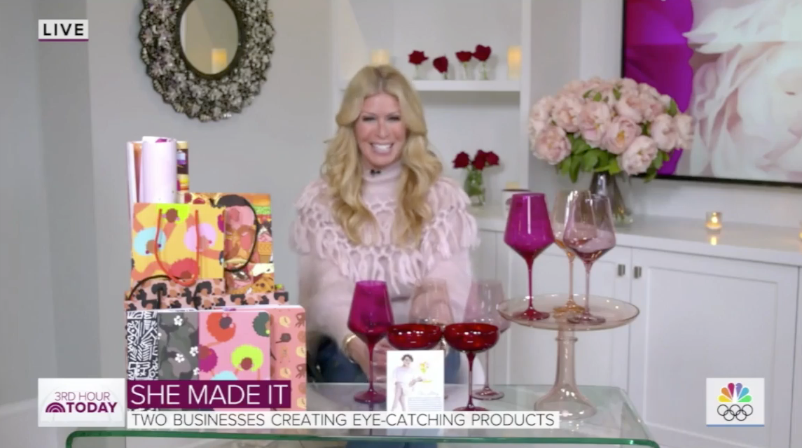 She Made It: Jill Martin spotlights Estelle Colored Glass