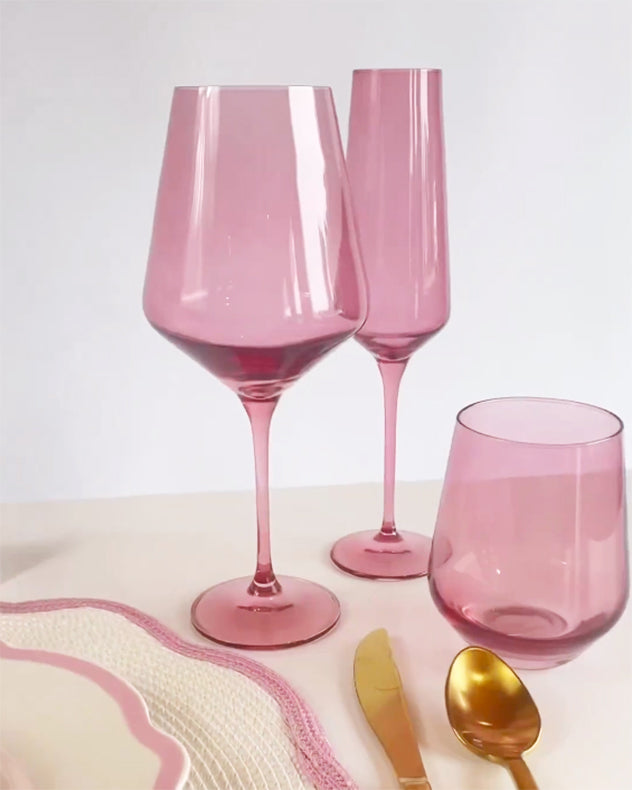 Rose Tablescape