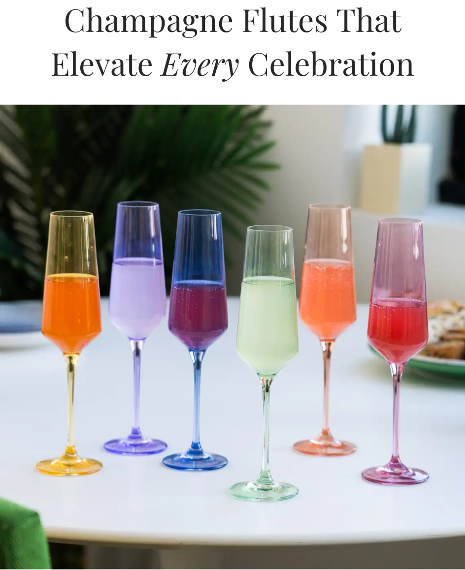 Wirecutter's Top Gift Pick: Estelle Champagne Flutes