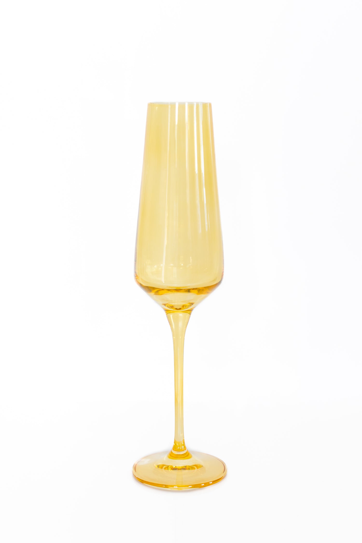 Estelle Colored Champagne Flute - Set of 2 {Yellow}