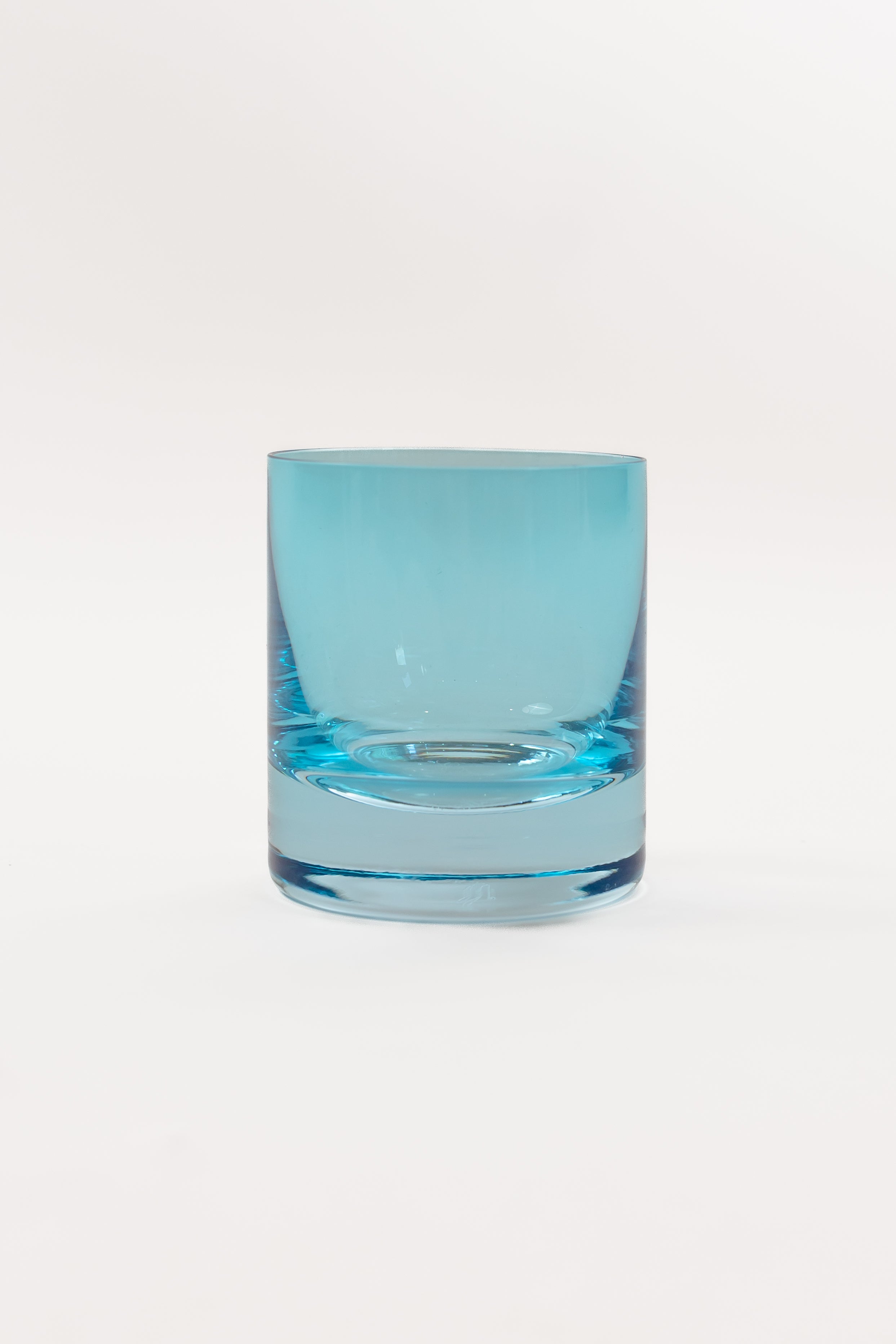 Estelle Colored Rocks Glass - Set of 2 {Ocean Blue}