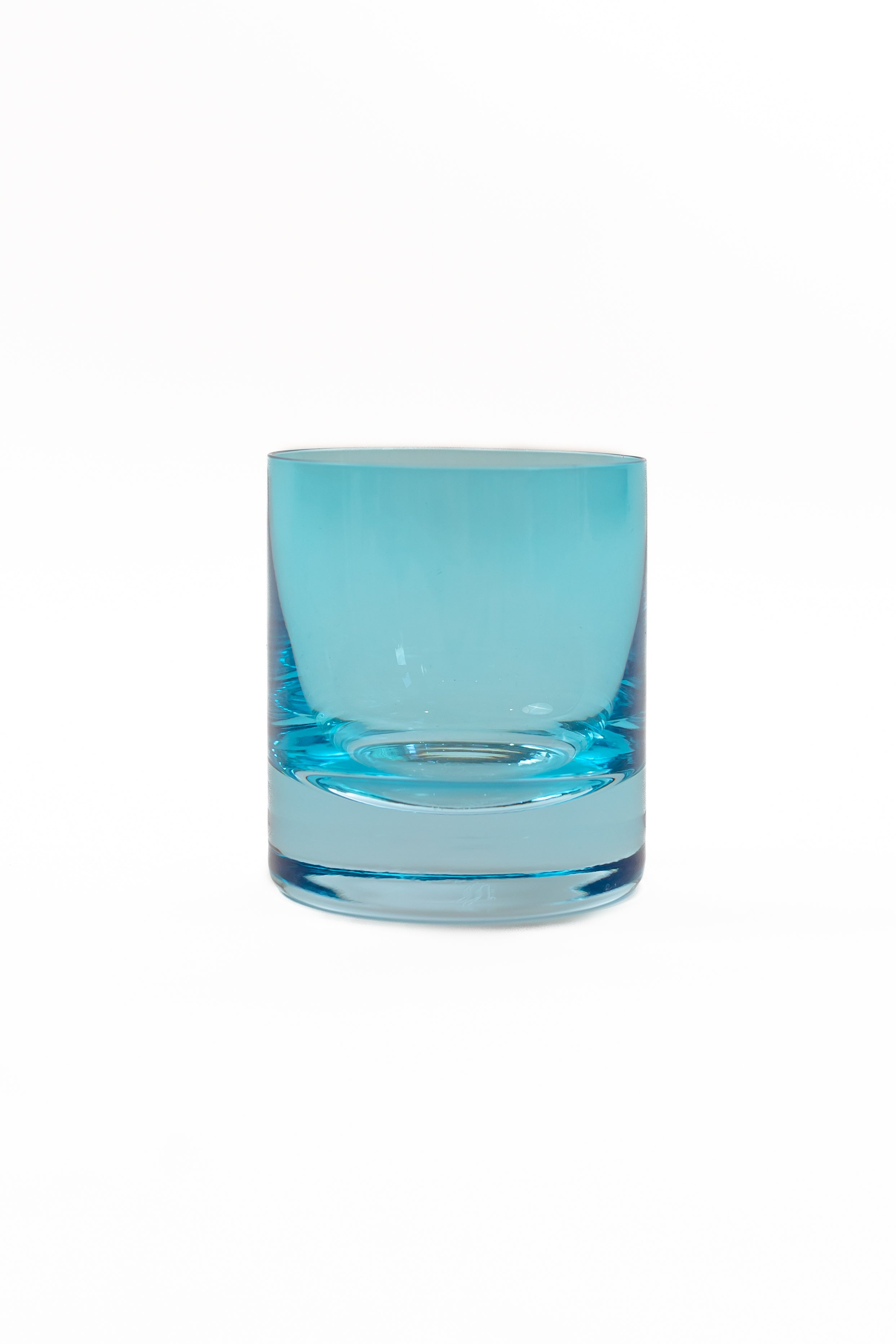 Estelle Colored Rocks Glass - Set of 2 {Ocean Blue}