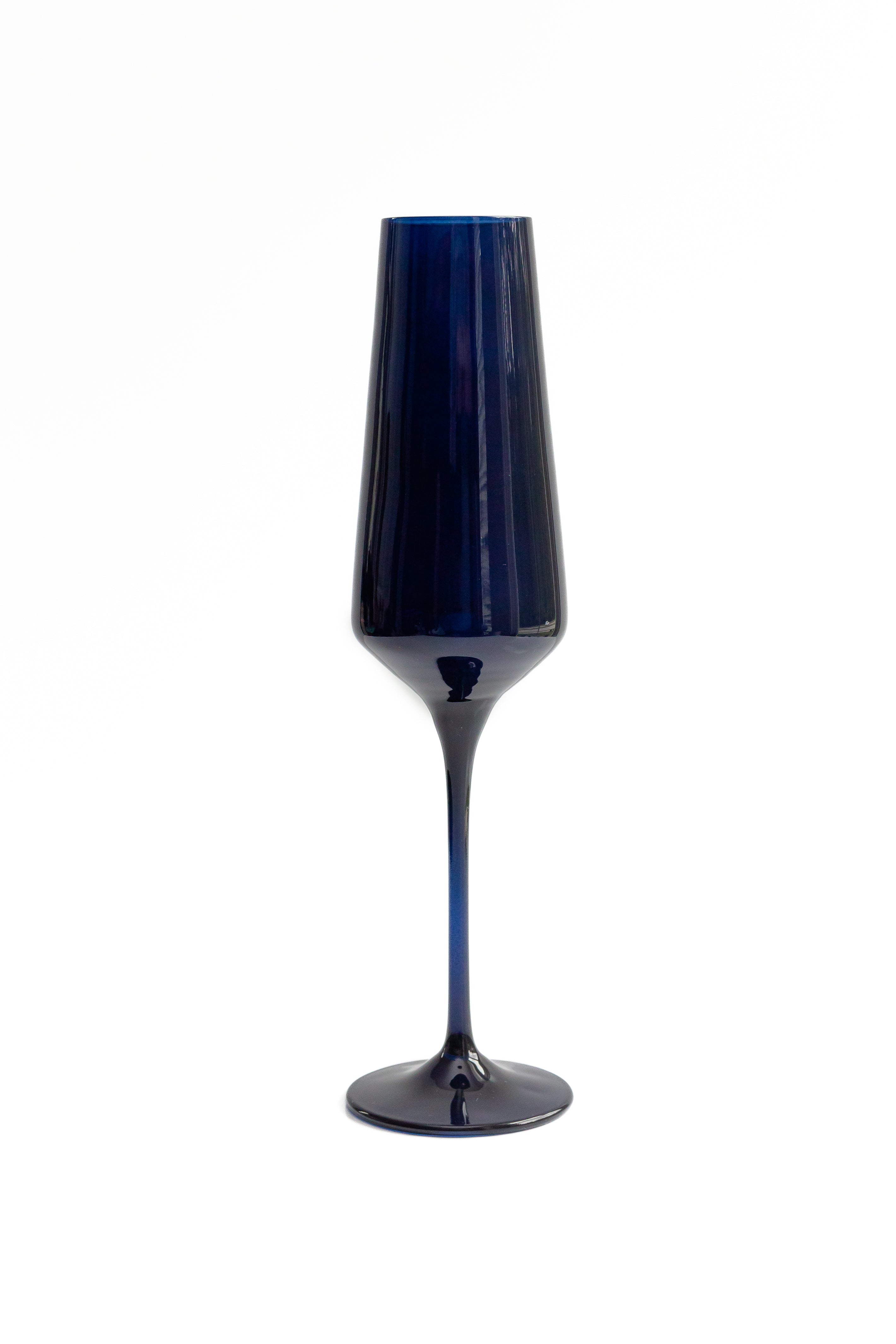 Estelle Colored Champagne Flute - Set of 2 {Midnight Blue}