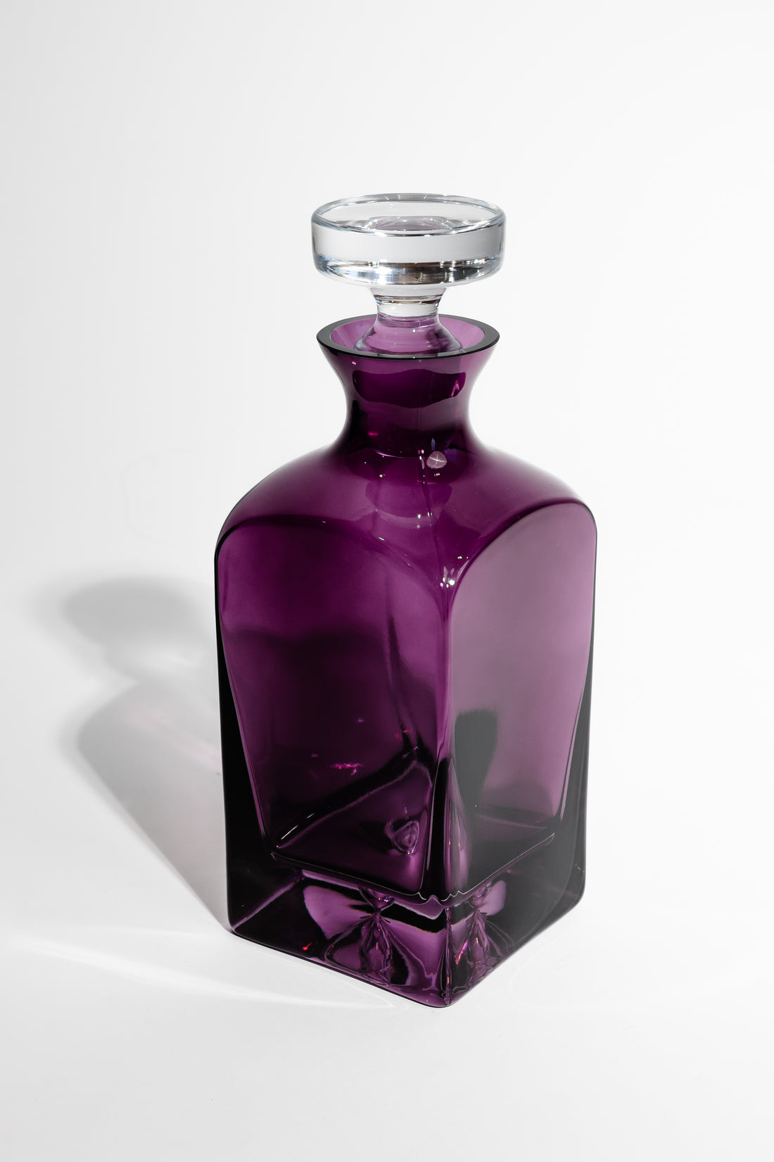 Estelle Colored Decanter - Heritage {Amethyst}