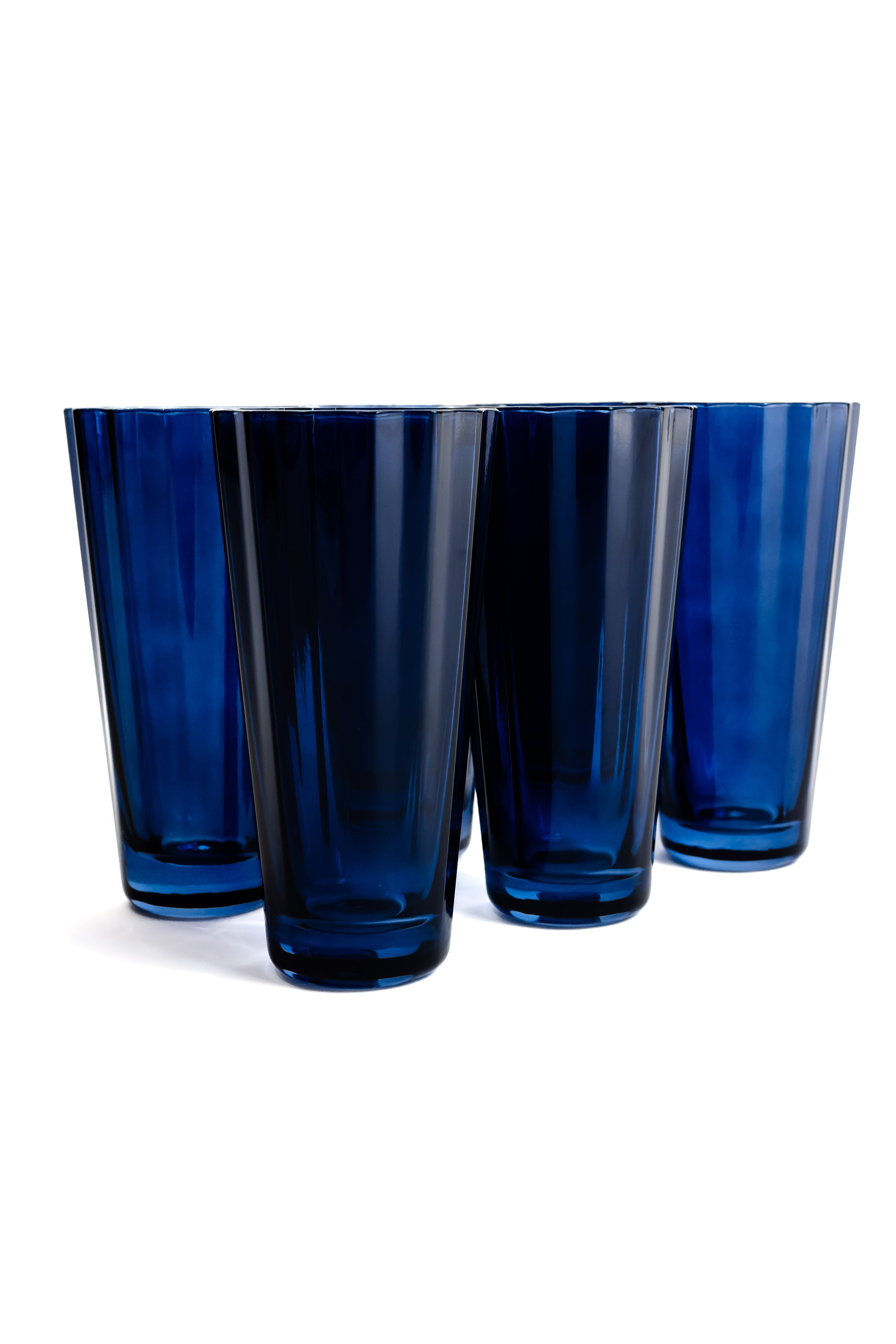 Estelle Colored Sunday High Balls - Set of 6 {Midnight Blue}