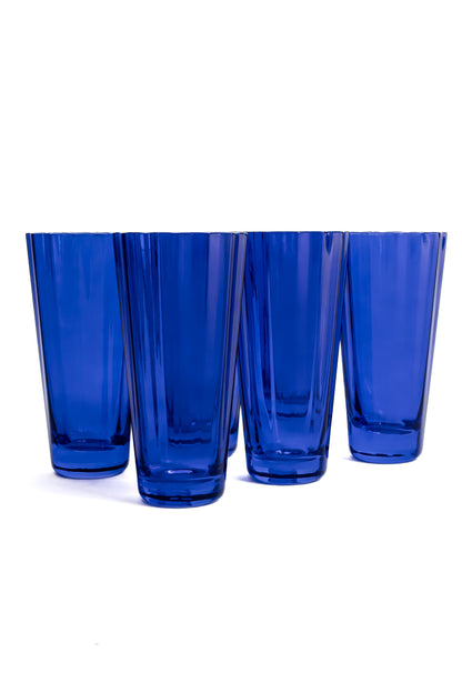 Estelle Colored Sunday High Balls - Set of 6 {Royal Blue}