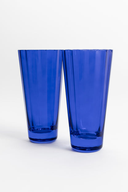 Estelle Colored Sunday High Balls - Set of 2 {Royal Blue}