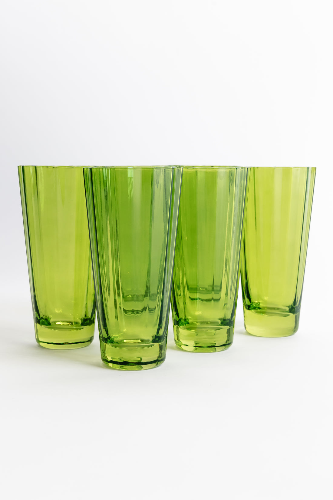 Estelle Colored Sunday High Balls - Set of 6 {Forest Green}