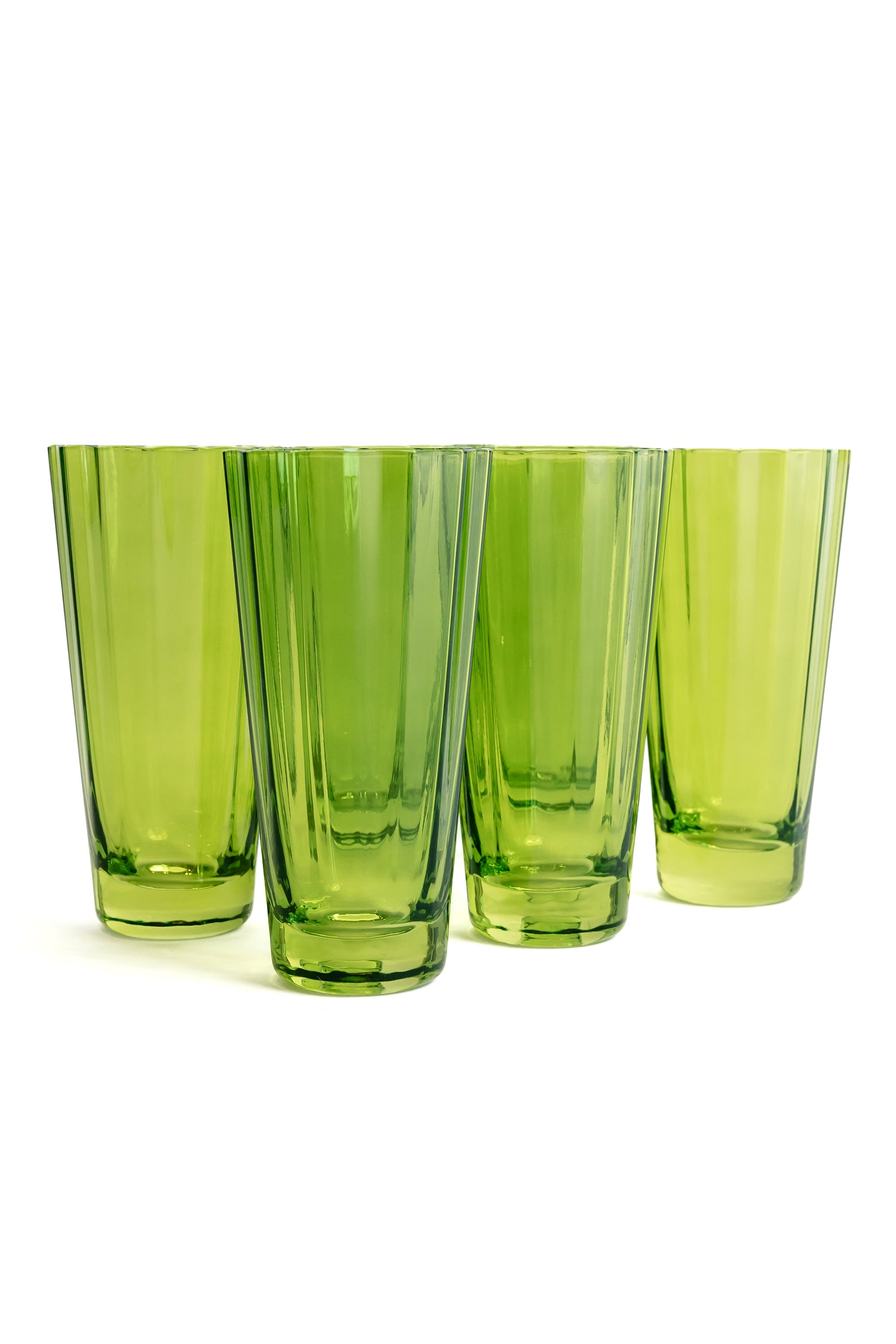 Estelle Colored Sunday High Balls - Set of 6 {Forest Green}