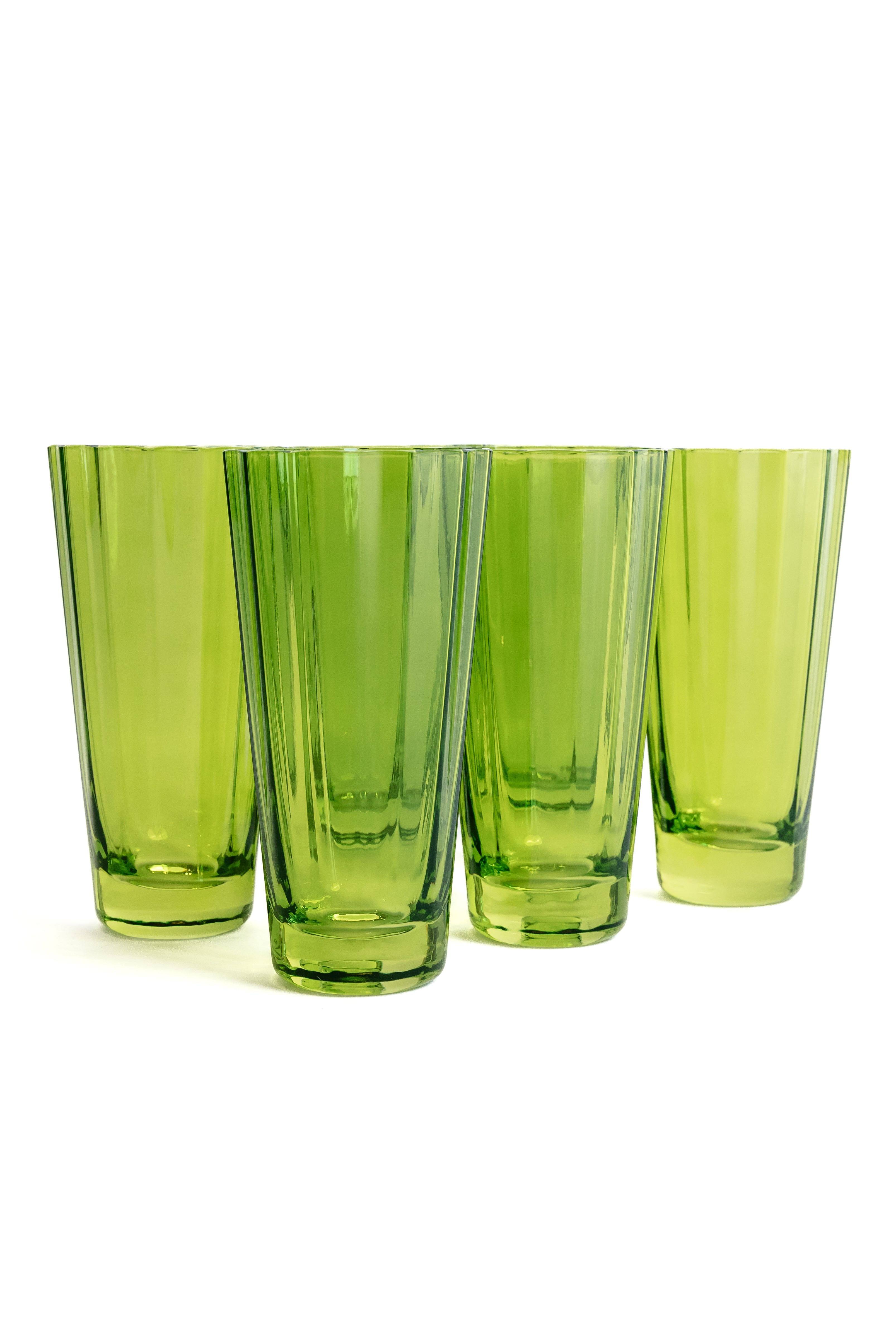 Estelle Colored Sunday High Balls - Set of 6 {Forest Green}