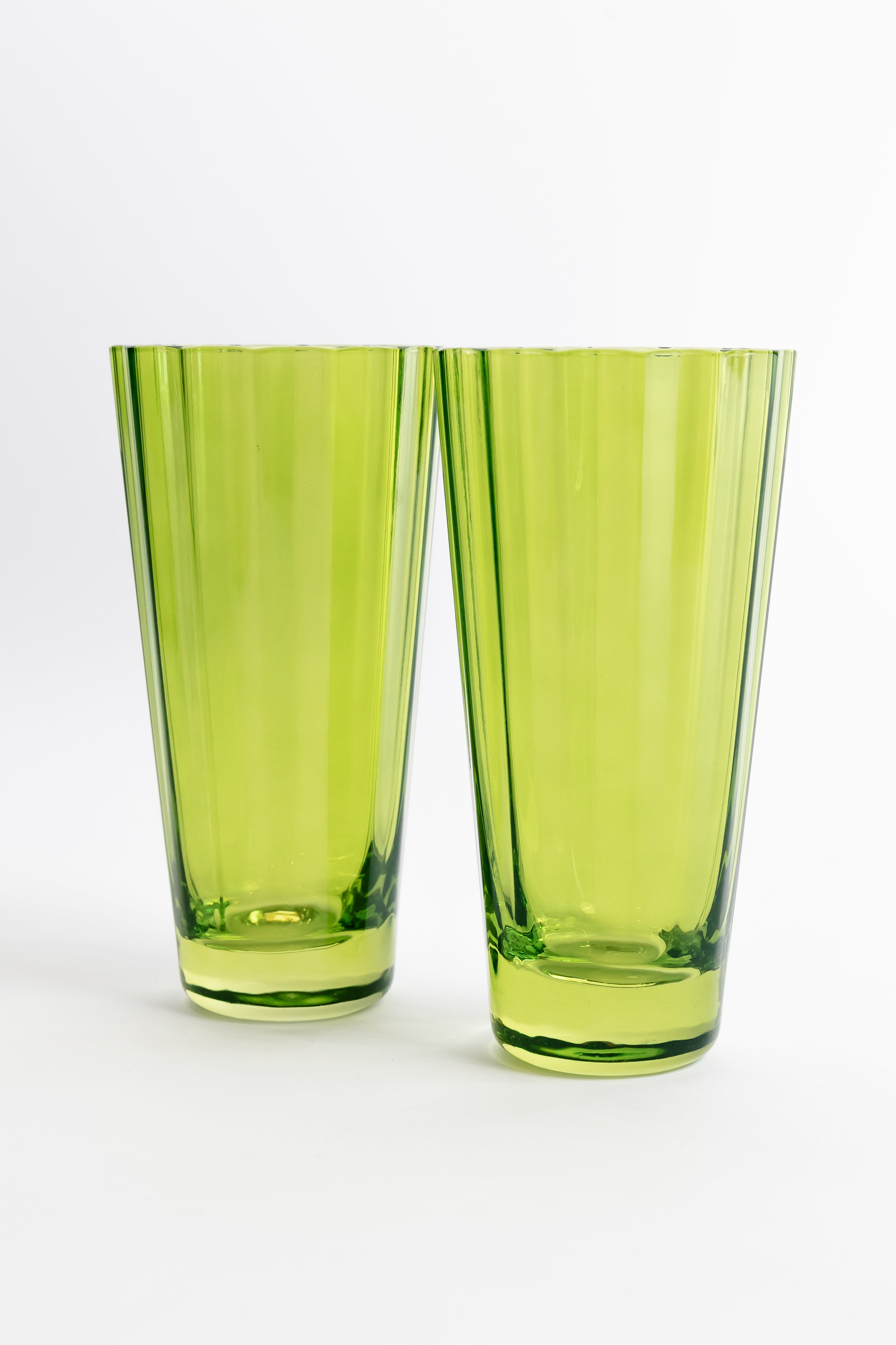 Estelle Colored Sunday High Balls - Set of 2 {Forest Green}