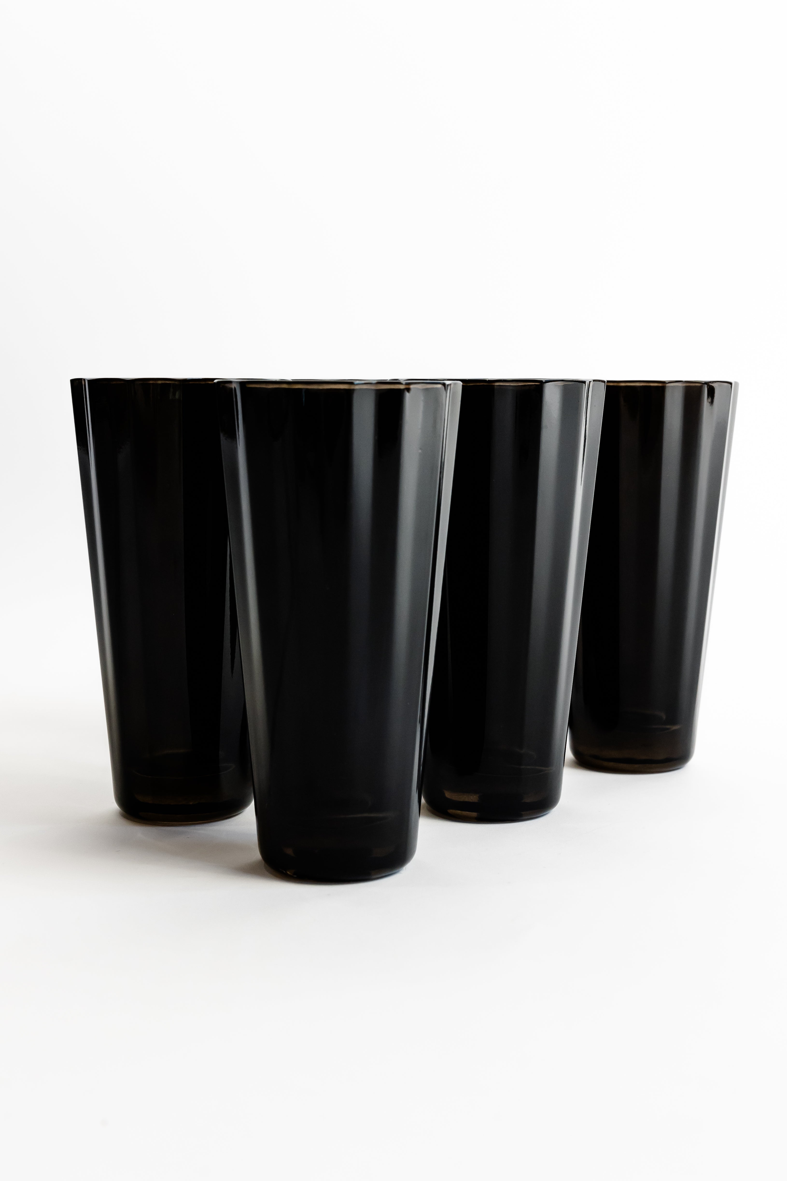 Estelle Colored Sunday High Balls - Set of 6 {Black}