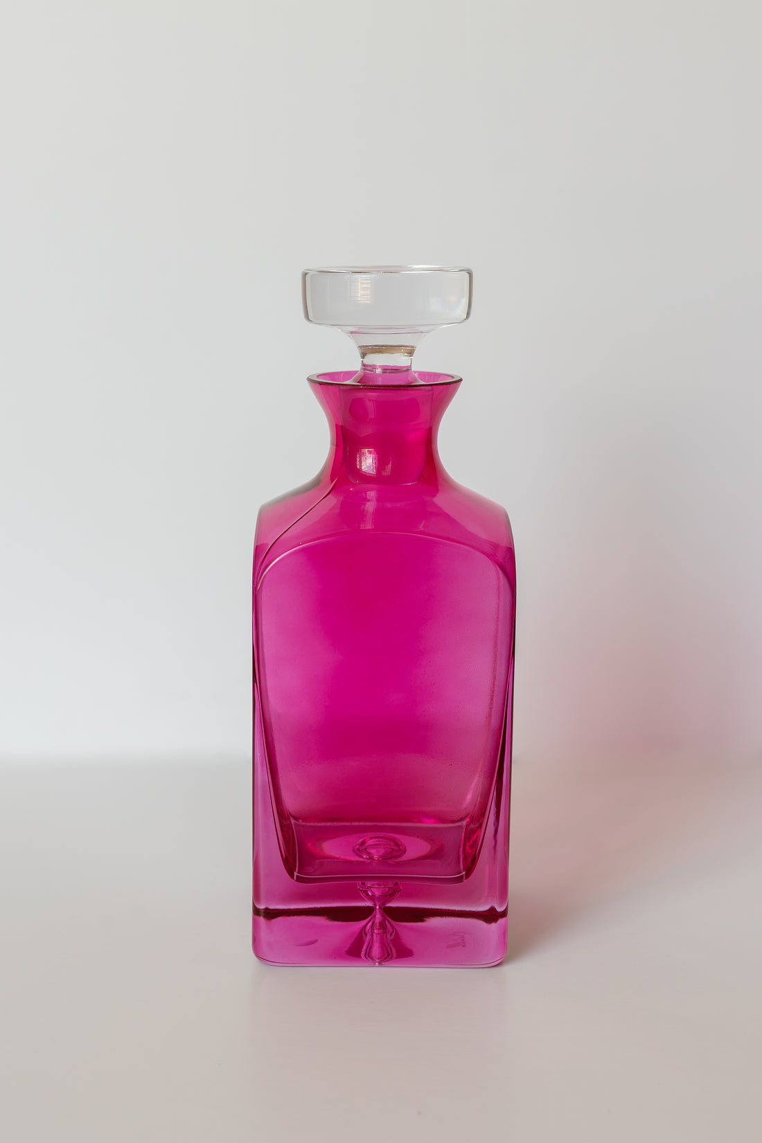 Estelle Colored Decanter- Heritage {Fuchsia}