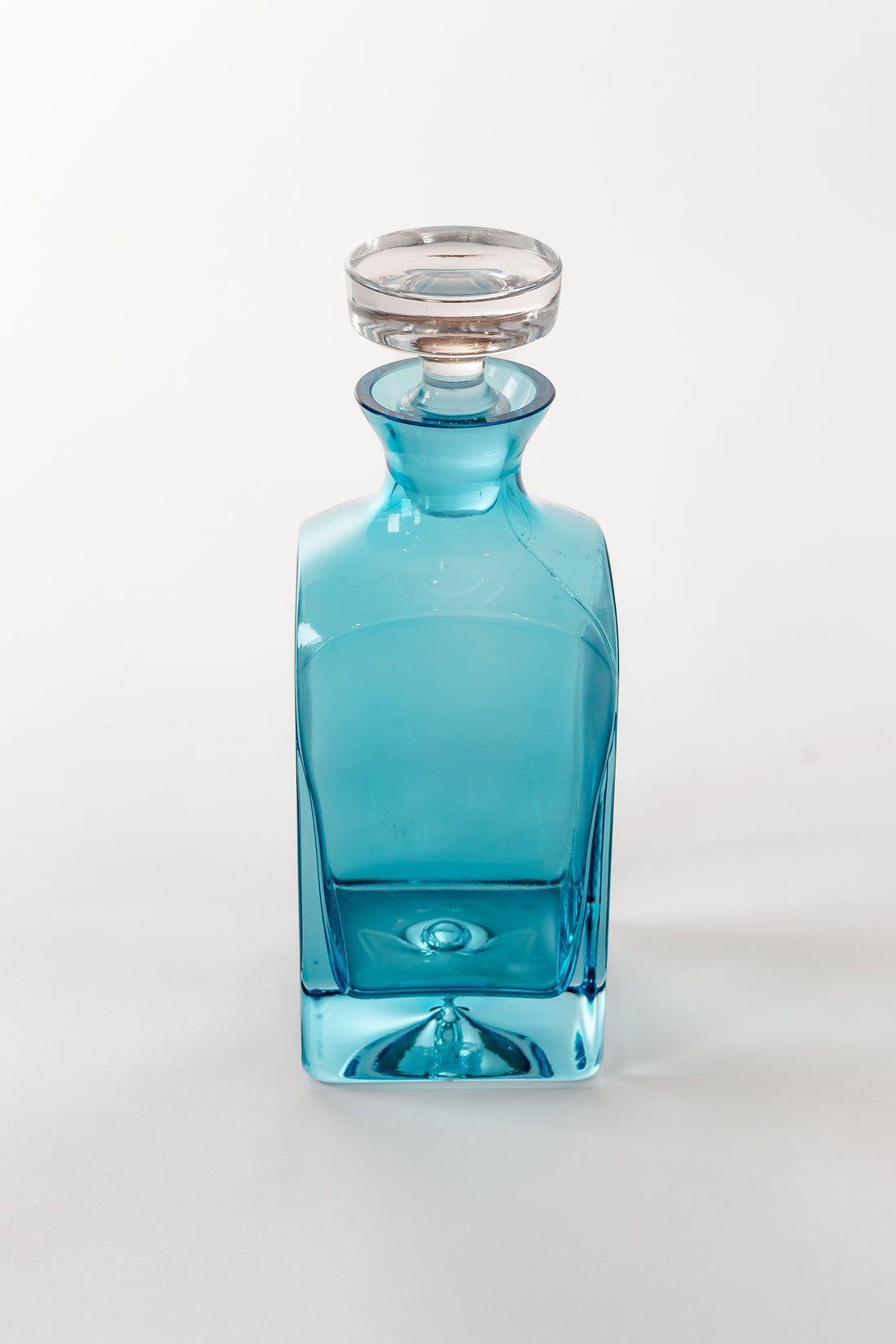 Estelle Colored Decanter- Heritage {Ocean Blue}