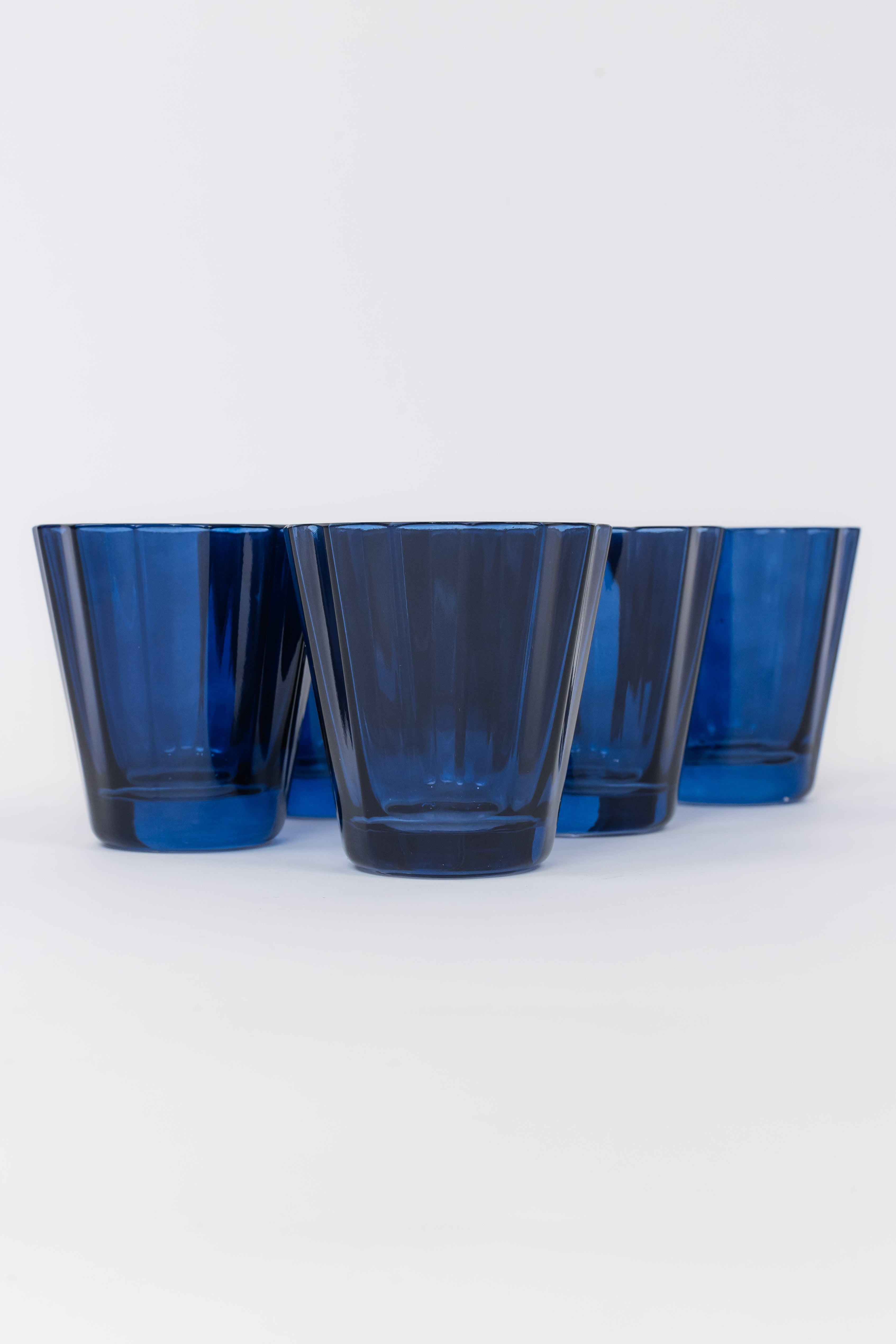 Estelle Colored Sunday Low Balls - Set of 6 {Midnight Blue}