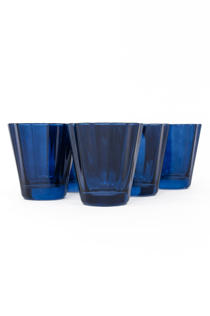 Estelle Colored Sunday Low Balls - Set of 6 {Midnight Blue}