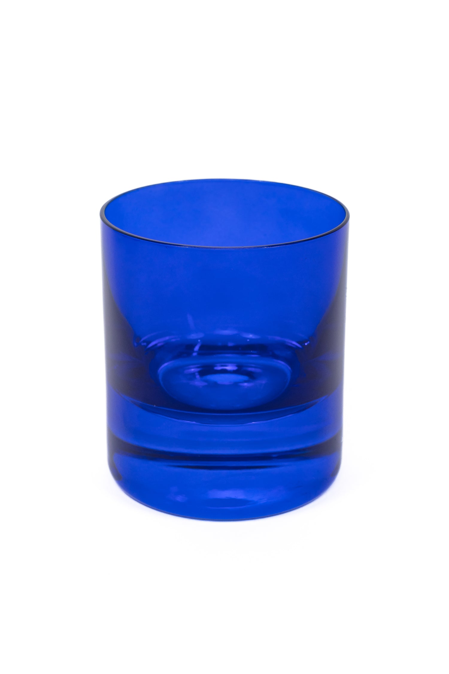 Estelle Colored Rocks Glass - Set of 2 {Royal Blue}