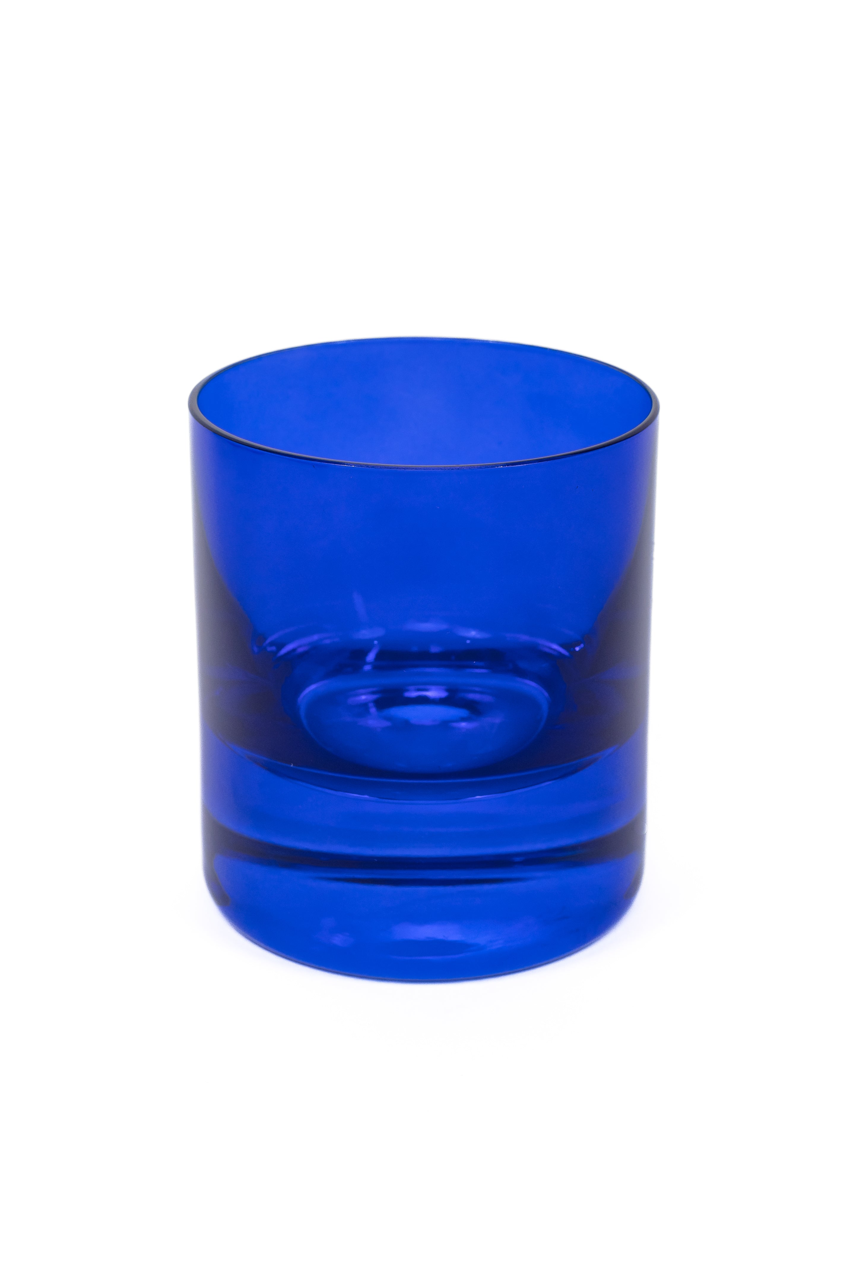 Estelle Colored Rocks Glass - Set of 2 {Royal Blue}