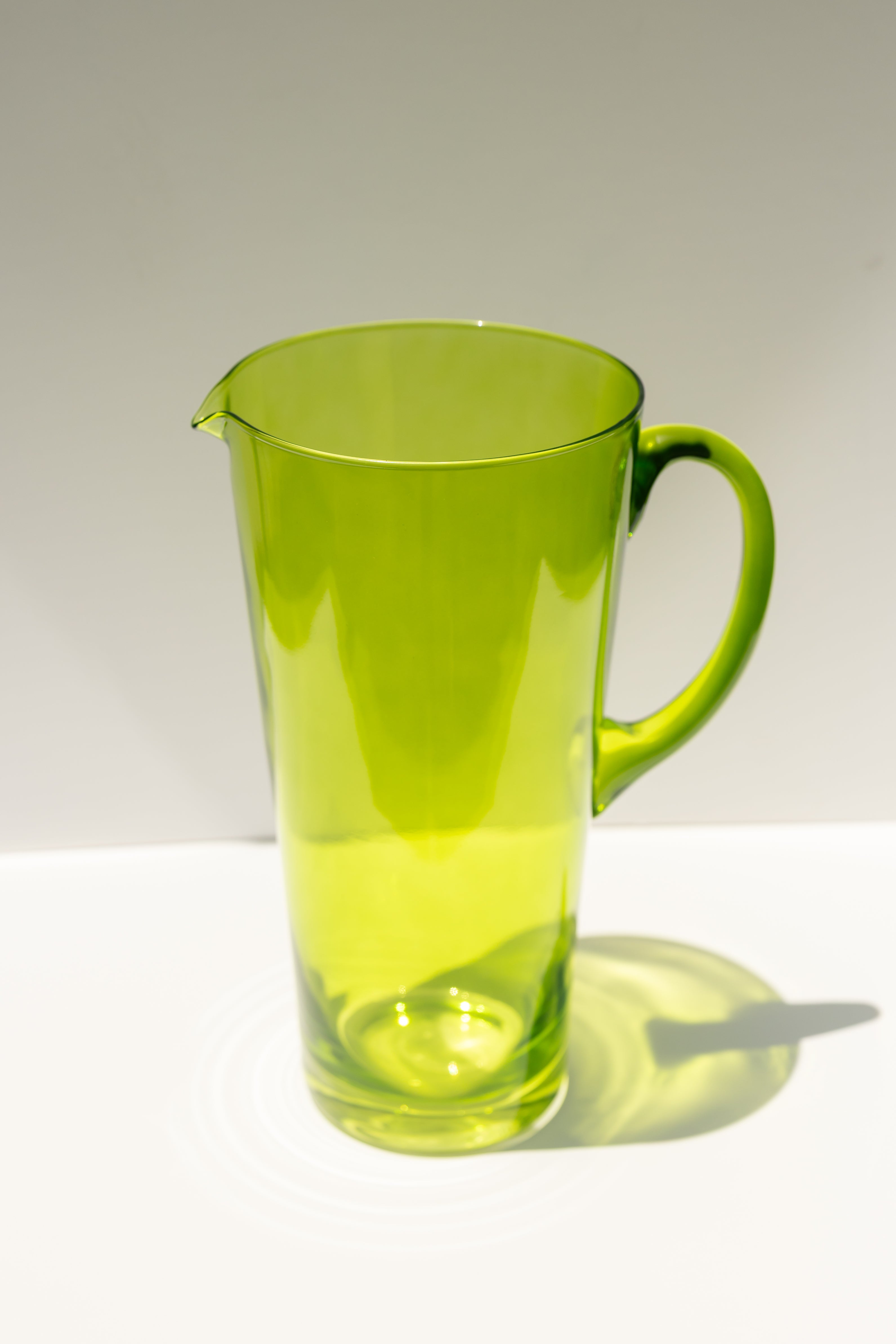 Estelle Colored Drink Pitcher - {Forest Green}