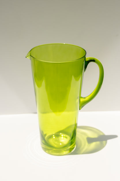 Estelle Colored Drink Pitcher - {Forest Green}
