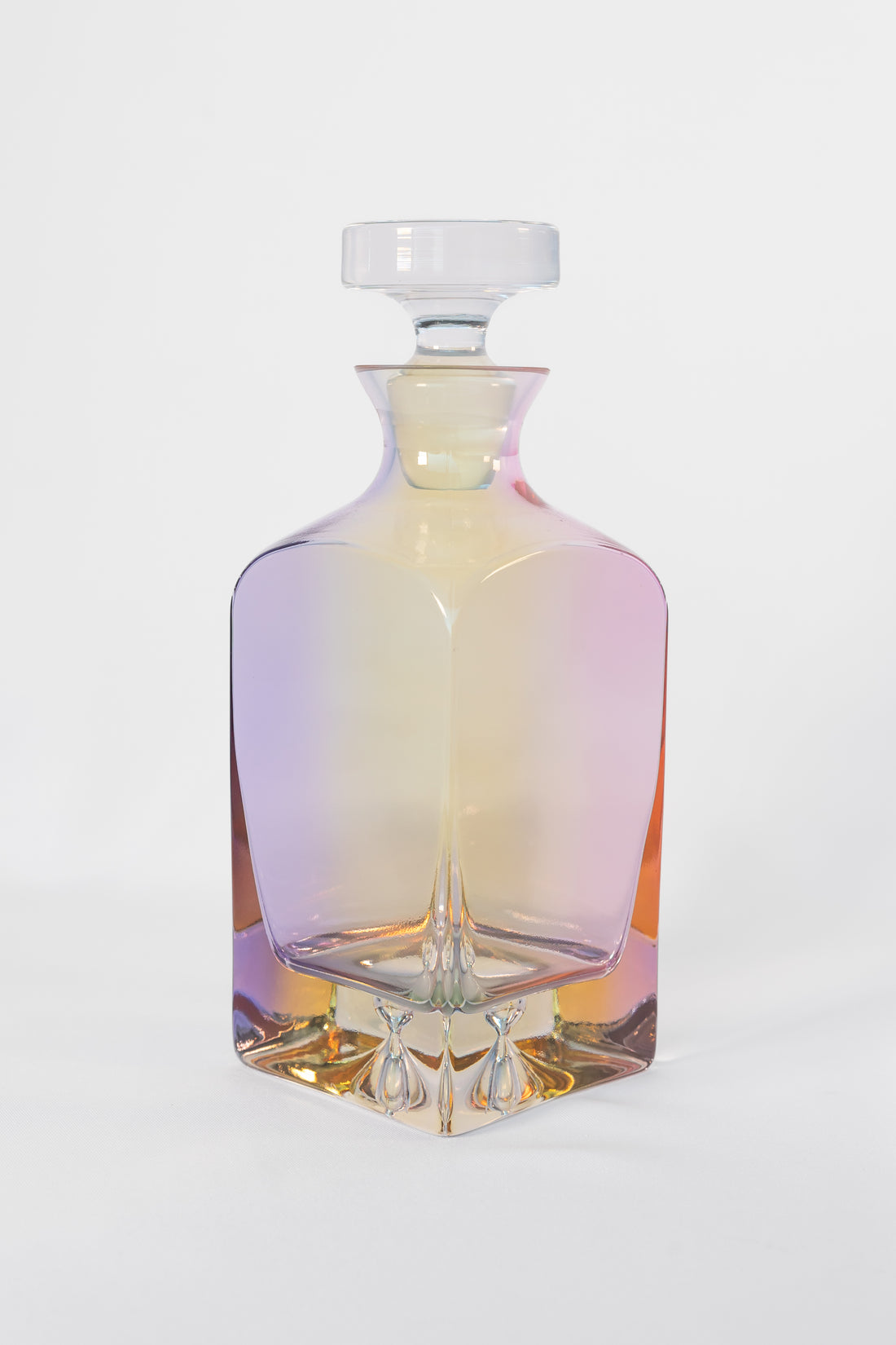 Estelle Colored Decanter - Heritage {Iridescent}