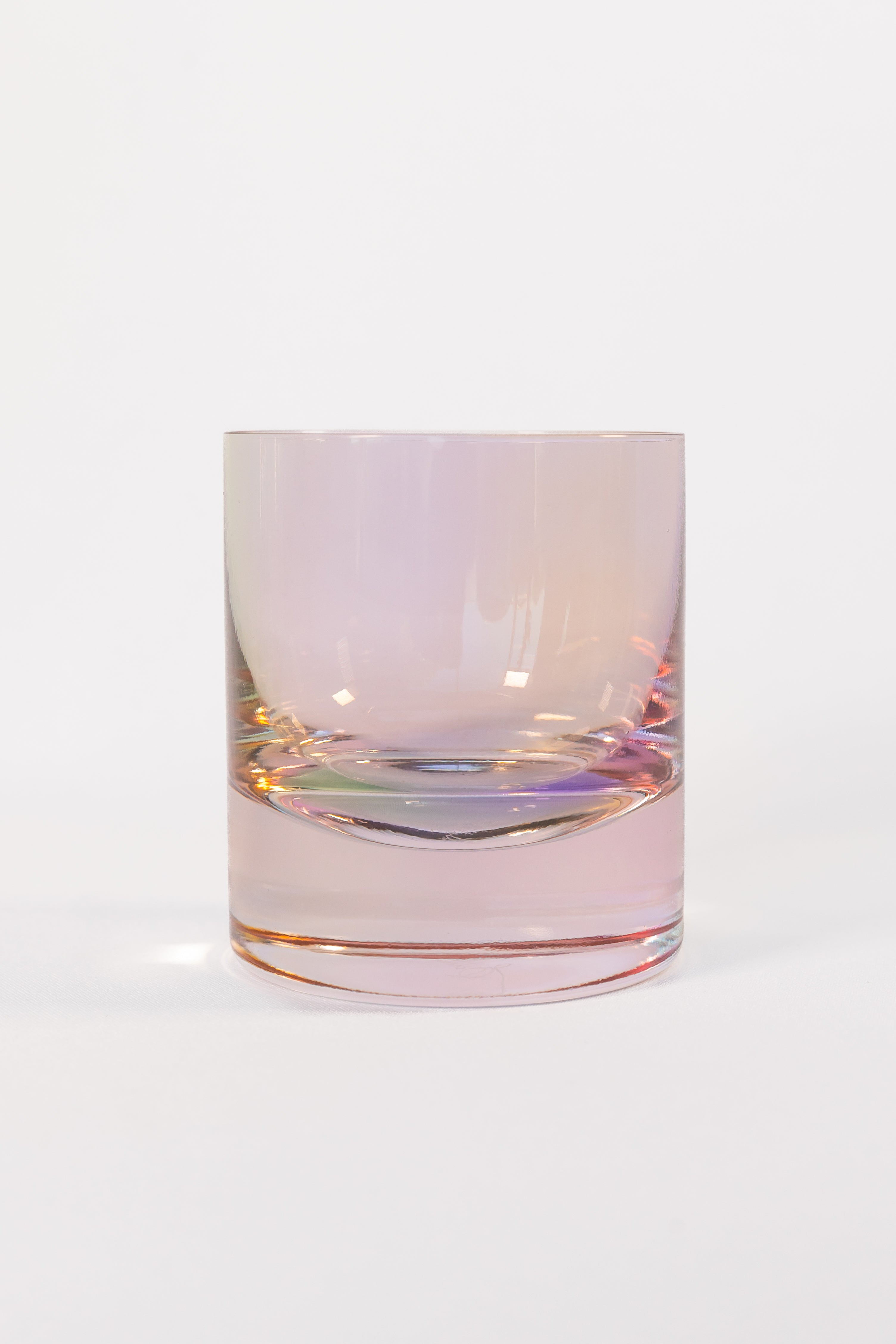 Estelle Colored Rocks Glass - Set of 2 {Iridescent}