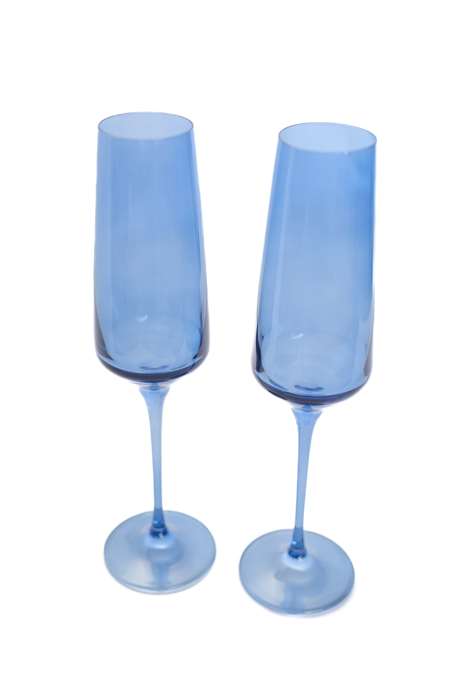 Estelle Colored Champagne Flute - Set of 6 {Cobalt Blue}