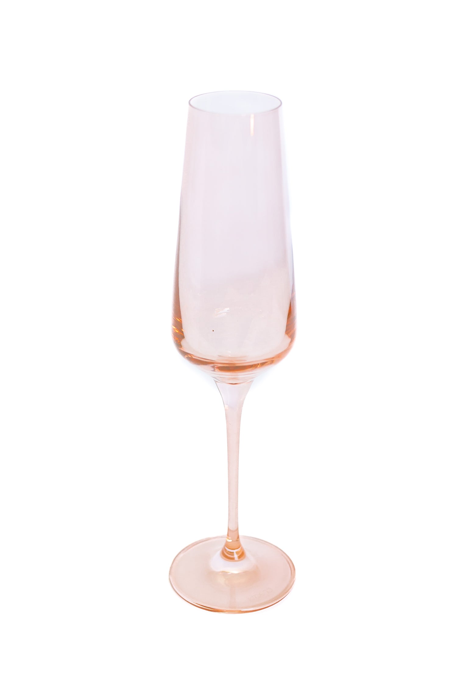 Estelle Colored Champagne Flute - Set of 6 {Blush Pink}