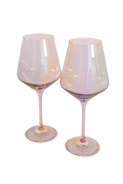 Estelle Colored Wine Stemware - Set of 2 {Iridescent}