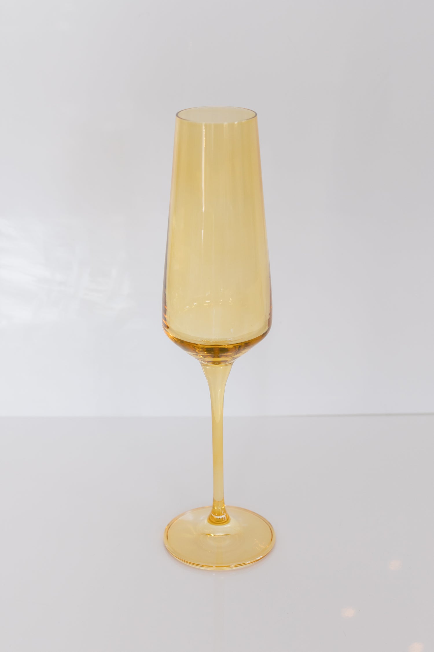 Estelle Colored Champagne Flute - Set of 2 {Yellow}